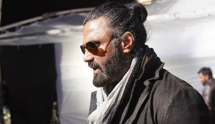 suniel shetty first look from darbar,darbar,rajnikanth starrer darbar,rajnikanth,suniel shetty,entertainment news