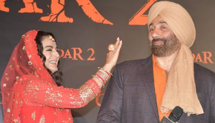 sunny deol,ameesha patel,gadar 2 movie,gadar 2 trailer,utkarsh sharma,tara singh,sakina,jeete