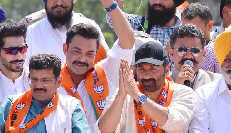 बाल-बाल बचे सनी देओल, गुरदासपुर में चुनाव प्रचार के दौरान काफिले के साथ हुआ यह बड़ा हादसा