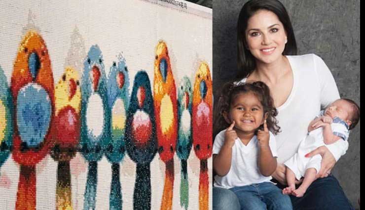 बेटी के लिए उमड़ा सनी लियोनी का प्यार, कई राते जागकर बनाया ये खास गिफ्ट