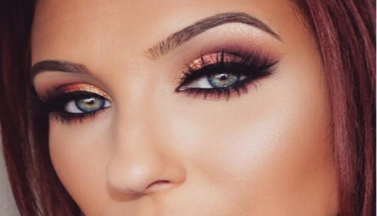 Perfect Guide To Do Sunset Eye Make up at Home