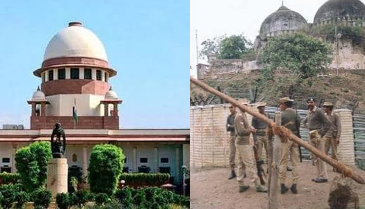 अयोध्या मुद्दे पर तीखी बहस, मुस्लिम पक्ष के वकील ने भरी अदालत में फाड़ा नक्शा, CJI नाराज 