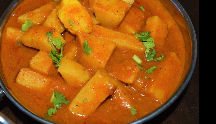 Recipe- Delicious Stir Fry Suran ki Sabzi
