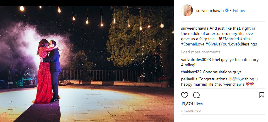 bollywood,surveen chawla,marriage,entertainment,gossips