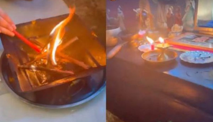 sushant singh rajput,sushant singh rajput first death anniversary,ankita lokhande,havan,sushant singh rajput news,bollywood  news