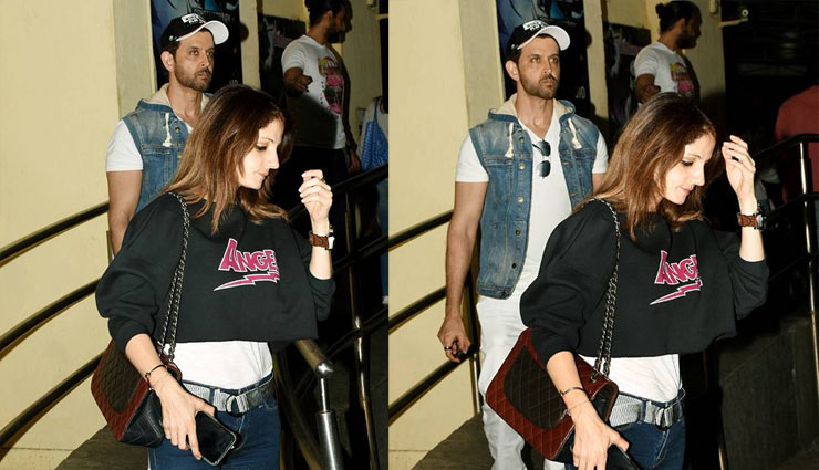 Ex हजबैंड ऋतिक के साथ फिल्म देखने पहुंची सुजैन खान, फिल्म वॉर को लेकर कही ये बात