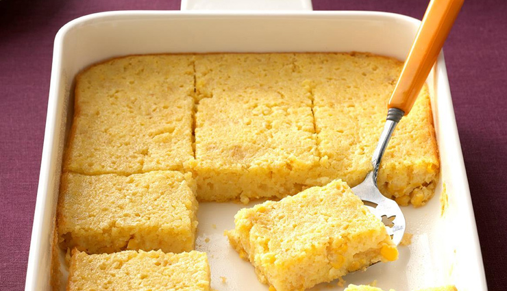 Recipe- Delicious and Vegan Sweet Corn Pudding
