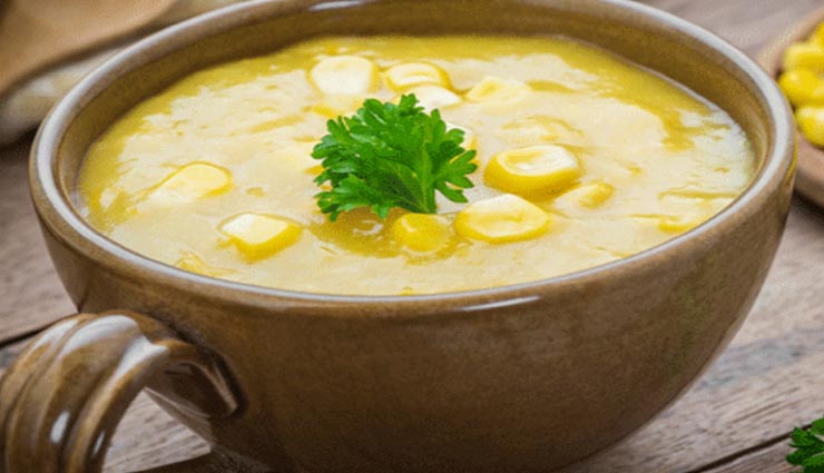 स्वीट कॉर्न सूप के साथ करें सुबह की शुरुआत, बेहतर इम्यून बूस्टर #Recipe 
