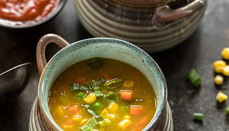 summer recipe,sweet corn soup,soup recipe,snacks recipe