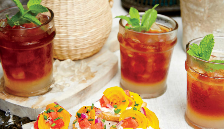 Recipe- Welcome Summers Sweet Heat Arnold Palmer