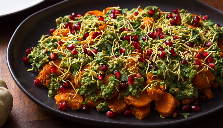 sweet potatoes chaat,sweet potatoes recipe,chaat recipes,hunger struck,easy recipes,food