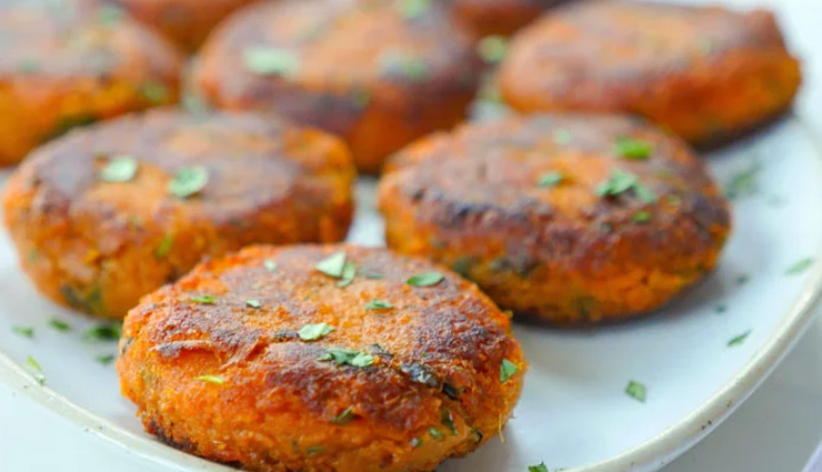Recipe- Healthy To Eat Spicy Sweet Potato Tikki