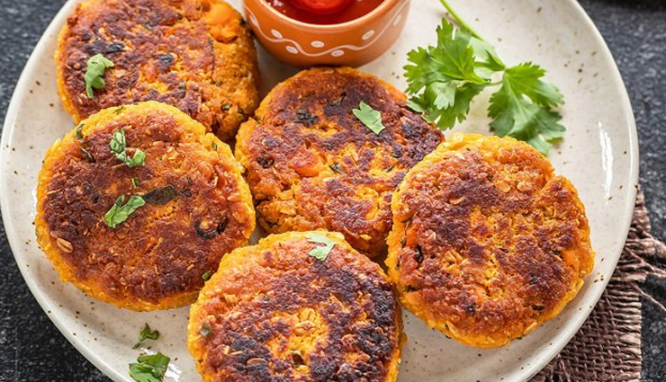 eat spicy sweet potato tikki,sweet potato tikki recipe,hunger struck,food,easy recipe