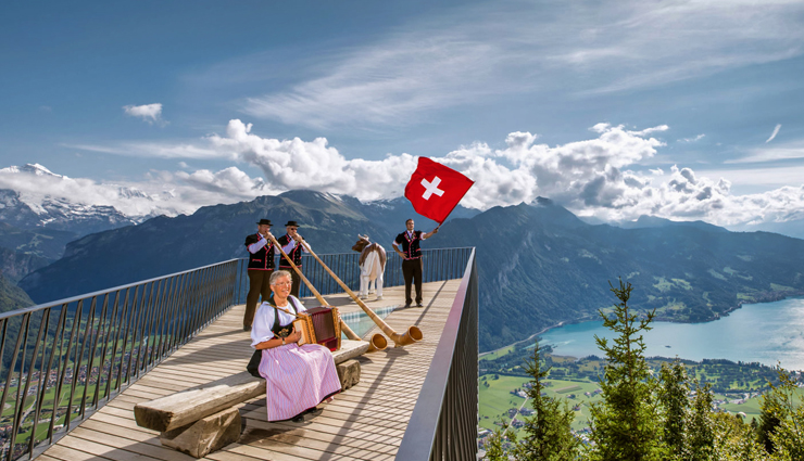 places to visit in switzerland,switzerland,tourist attraction in switzerland,harder kulm,chateau de chillon,montreux,mount pilatus,the rhine falls,the matterhorn,landwasser viaduct bridge