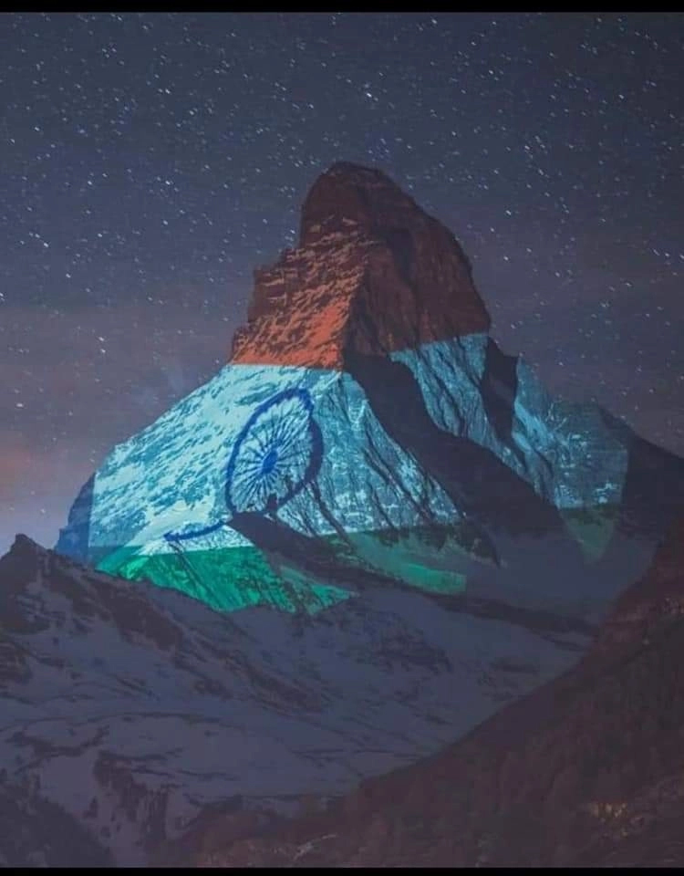 ndias tricolour on switzerland’s matterhorn,switzerland’s matterhorn,news,coronavirus update