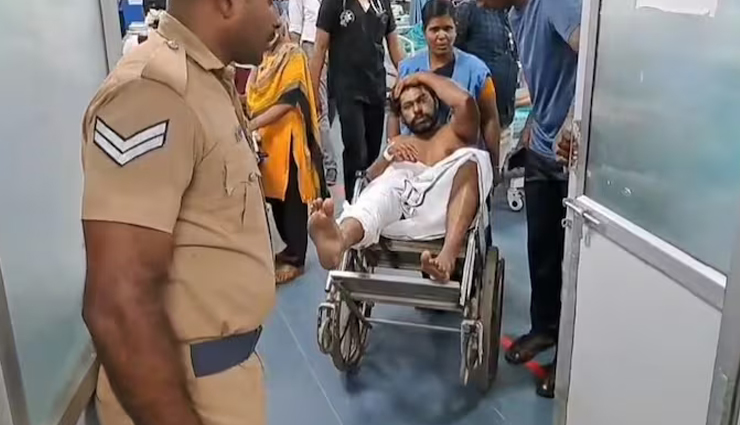 तमिलनाडु: गिरफ्तारी से बचने की कोशिश कर रहे व्यक्ति को पुलिस ने पैर में गोली मारी
