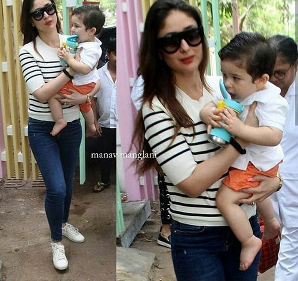 taimur ali khan,taimur ali khan first day at school,Kareena Kapoor Khan,saif ali khan,entertainment news