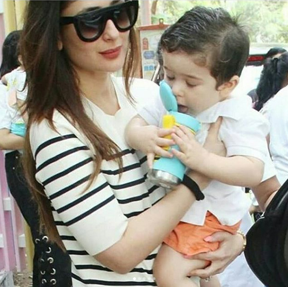 taimur ali khan,taimur ali khan first day at school,Kareena Kapoor Khan,saif ali khan,entertainment news