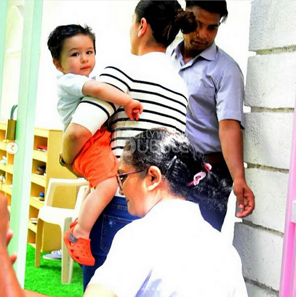 taimur ali khan,taimur ali khan first day at school,Kareena Kapoor Khan,saif ali khan,entertainment news