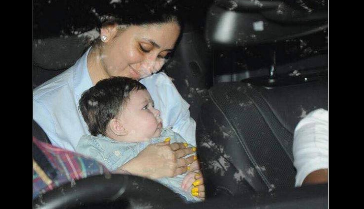 bollywood,kareena kapoor and taimur ali posing for media,recent pictures of kareena kapoor khan and her son,latest pictures of taimur ali khan,celebrity kids pictures