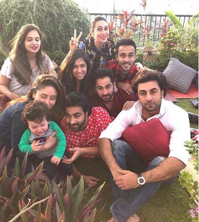 bollywood,taimur ali khan,saif ali khan,Kareena Kapoor Khan,ranbir kapoor,bollywood party photo,christmas celebration,entertainment,gossips