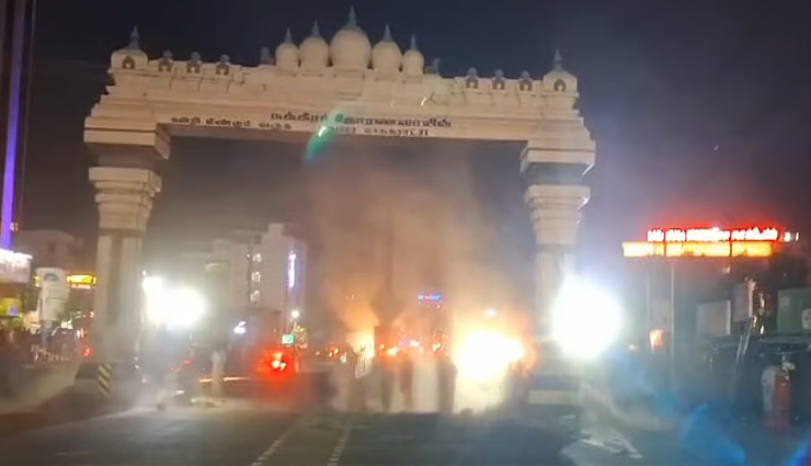 मदुरै में तोड़फोड़ के दौरान मेहराब गिरने से एक मरा, एक घायल