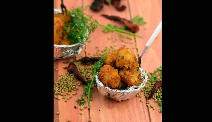 tandoori aloo tikka,aloo tikka recipe,aloo recipe,snacks recipe