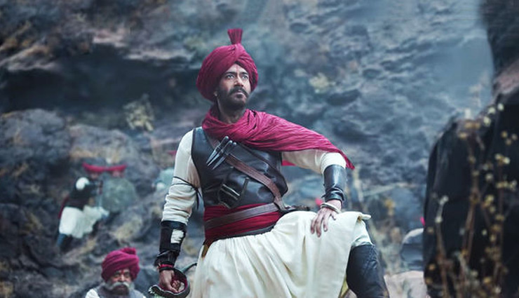 साल ही पहली सुपर हिट फिल्म बनी अजय देवगन की  'तान्हाजी', 100 करोड़ से बस कुछ कदम दूर
