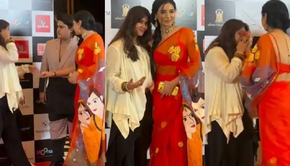 तान्या मित्तल फिर बनीं ट्रोल्स का निशाना, पहनी 'राम-सीता' प्रिंट वाली साड़ी, पोंछा एकता कपूर का चेहरा