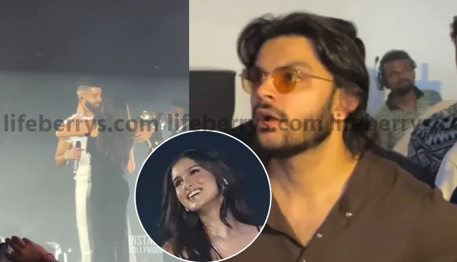 वीर पहाड़िया की मौजूदगी में तारा सुतारिया को सिंगर ने किया किस, बॉयफ्रेंड का रिएक्शन बना चर्चा का विषय