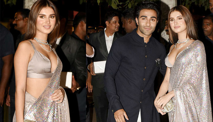 अमिताभ की दिवाली पार्टी में छा गईं तारा सुतारिया, देखे तस्वीरें