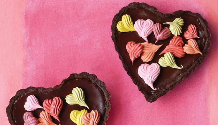 Valentines Day Recipe- Heart Shaped Chocolate Tarts