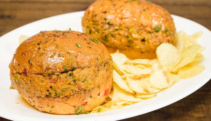 Recipe- Tawa Burger With a Twist