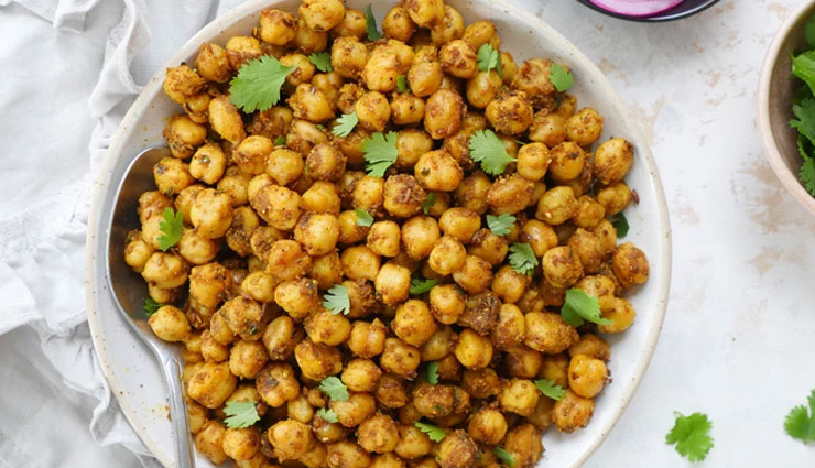 Recipe- Healthy and Vegan Tawa Chole
