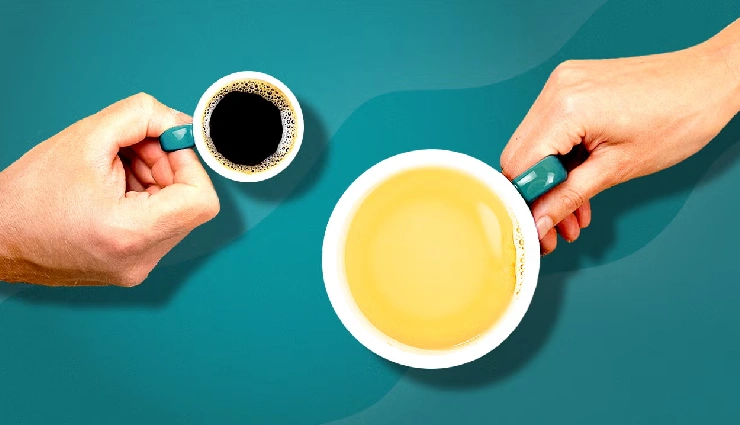 tea,coffee,hydration,health benefits,acidity,morning routine,caffeine,well-being,healthy habits,research,water before tea,water before coffee