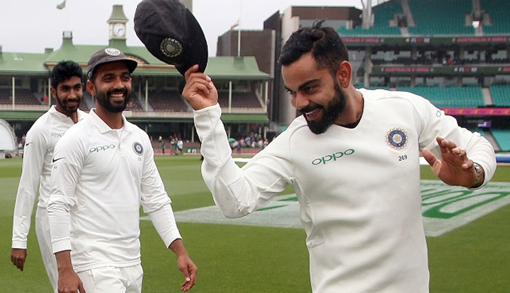 IND VS AUS: खत्म हुआ 71 साल का इंतजार, ऑस्ट्रेलिया में टीम इंडिया ने रचा इतिहास, इमोश्नल हुए विराट कोहली india vs australia,virat kohli,tim paine,kuldeep yadav,ind vs aus,india vs australia 4th test,day 5,live cricket score,sydney test,team india