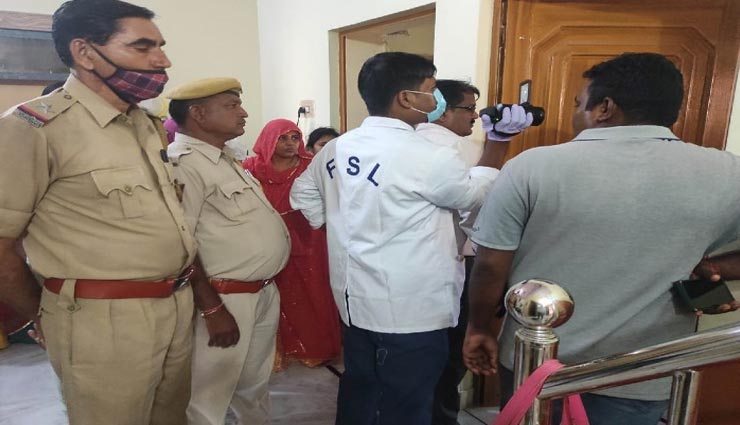 नागौर : 45 मिनट में 3 क्विंटल लोहे की ऑटोमेटिक तिजोरी तोड़ की 90 लाख की चोरी, घर के पीछे ही वॉक कर रही थी महिला