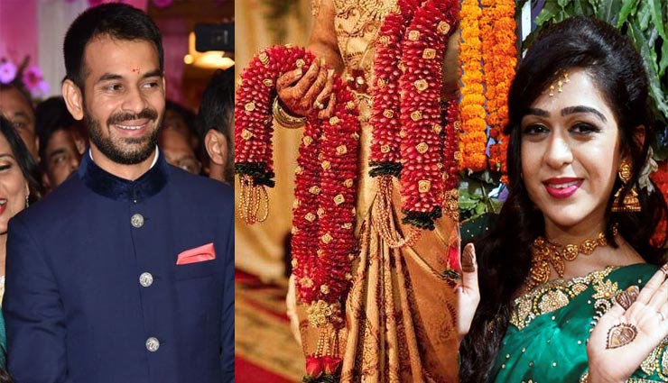 तेजप्रताप-ऐश्‍वर्या शादी : बनाया गया इतना ऊंचा मंच कि 15-20 हजार लोग देख सकेंगे जयमाला