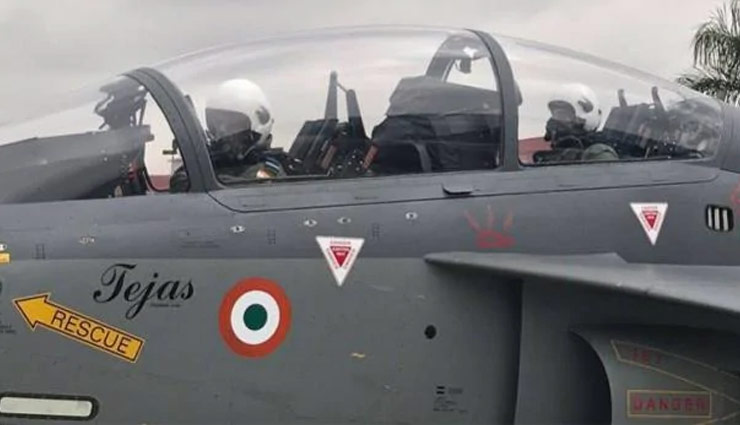 राजनाथ सिंह ने भरी लड़ाकू विमान 'तेजस' में उड़ान, ऐसा करने वाले पहले रक्षा मंत्री 