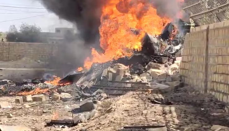 राजस्थान: प्रशिक्षण उड़ान के दौरान दुर्घटनाग्रस्त हुआ तेजस, पायलट सुरक्षित