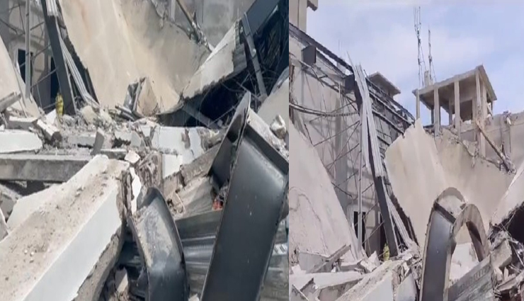 तेलंगाना में निर्माणाधीन ऑडिटोरियम का स्लैब गिरा, दो मरे, 12 घायल