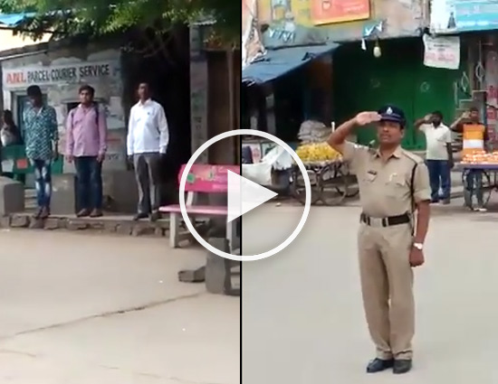 देश भक्ति की मिसाल दे रहा है तेलंगाना का यह शहर, देखे विडियो