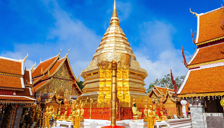 temples in thailand,thailand,must visit temples,wat phra that doi suthep,wat rong khun,wat pa maha chedi kaew,wat khaek temple,prasat mai or wang boran