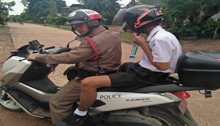 weird story,thailand police,grandmother calls police when grandson refuse to wakeup for exam ,अनोखी घटना, थाईलैंड पुलिस, दादी की पोते के लिए पुलिस की मदद