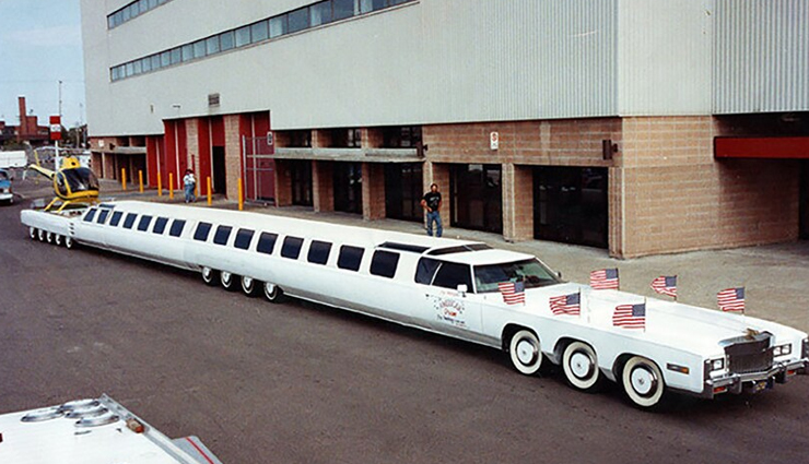 100 फीट लंबी इस कार की खासियत कर देगी आपको हैरान, हेलीपैड से लेकर स्विमिंग पूल तक उपलब्ध 