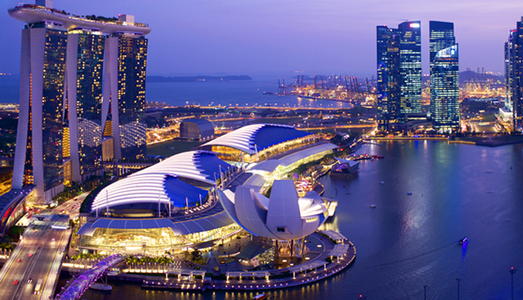 singapore rocked in architecture form