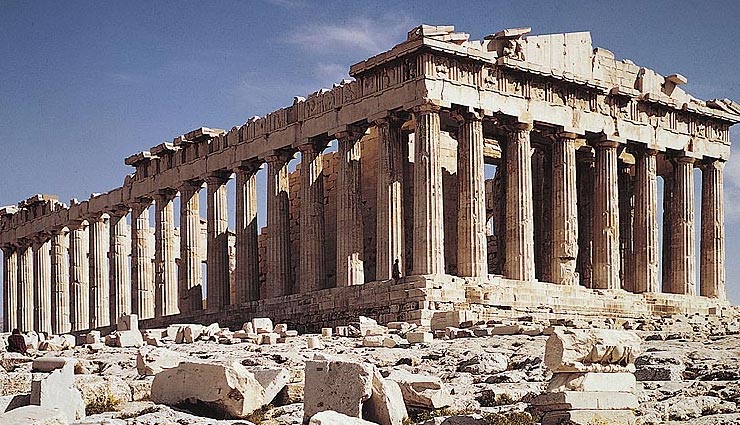 holidays,wanderlust,places to be visited around the world,angkor wat,the parthenon,easter island,5 amazing man made wonders,wonderful man made wonders,man made things to be visited,sydney opera house,trevi fountain