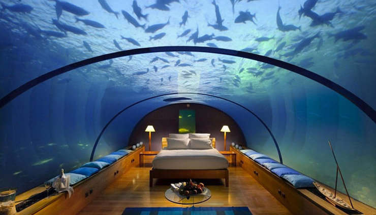 underwater hotels,the shimao wonderland china,crescent hydropolis dubai,huvafen fushi maldives,the poseidon underwater resort fiji,the manta resort,pemba island zanzibar