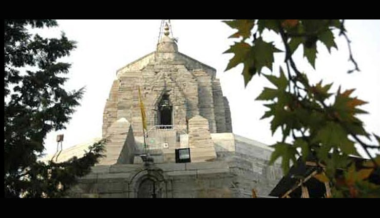 the kheer bhawani temple,the shankaracharya temple,the lord surya or martand temple,lord shiva & lord vishnu at awantipur,sharika devi temple,temples in kashmir,kashmir