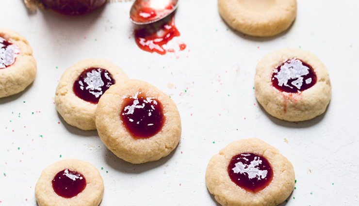 thumbprint cookies,gluten free ab and j breakfast thumbprint cookies,hunger struck,food